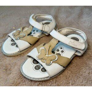 Chicco Girls Sandals Size 11.5 White